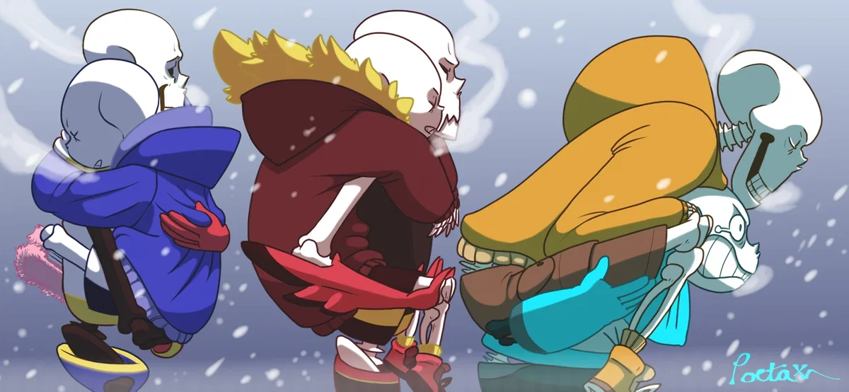 Sans and Papyrus Aus