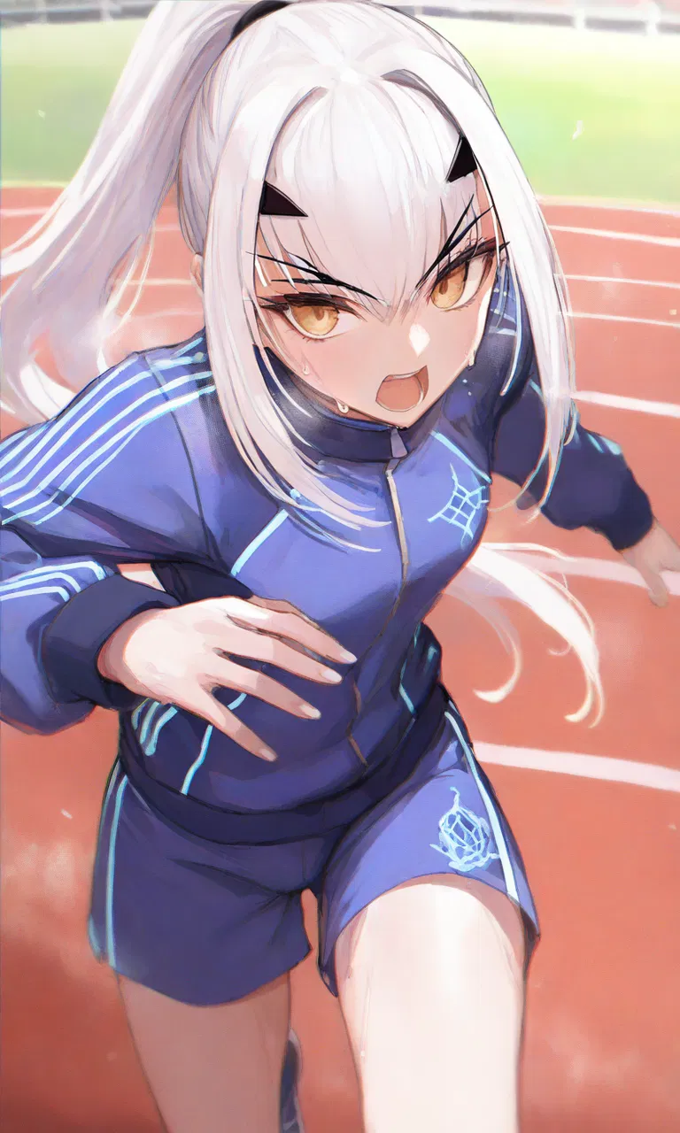 Melusine - Track & Field star (Fate/Grand Order College AU)