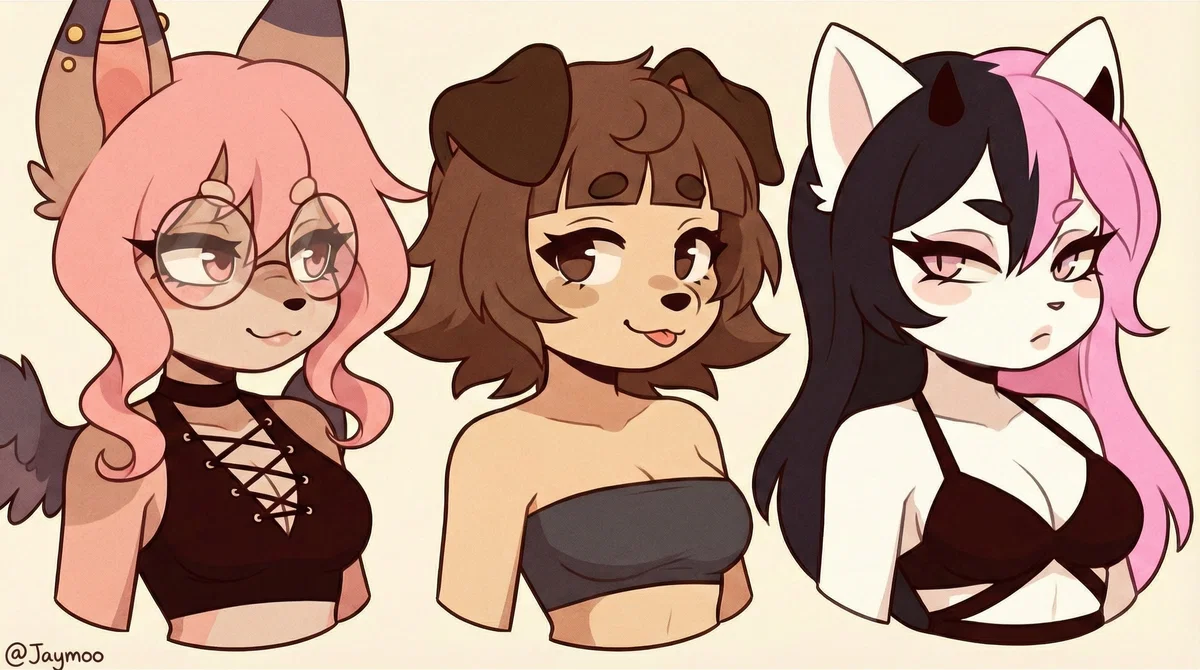 Mimi, Hazel, and Angel school bullies