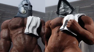 You belong to two gladiators (Mogrid and Drenor)