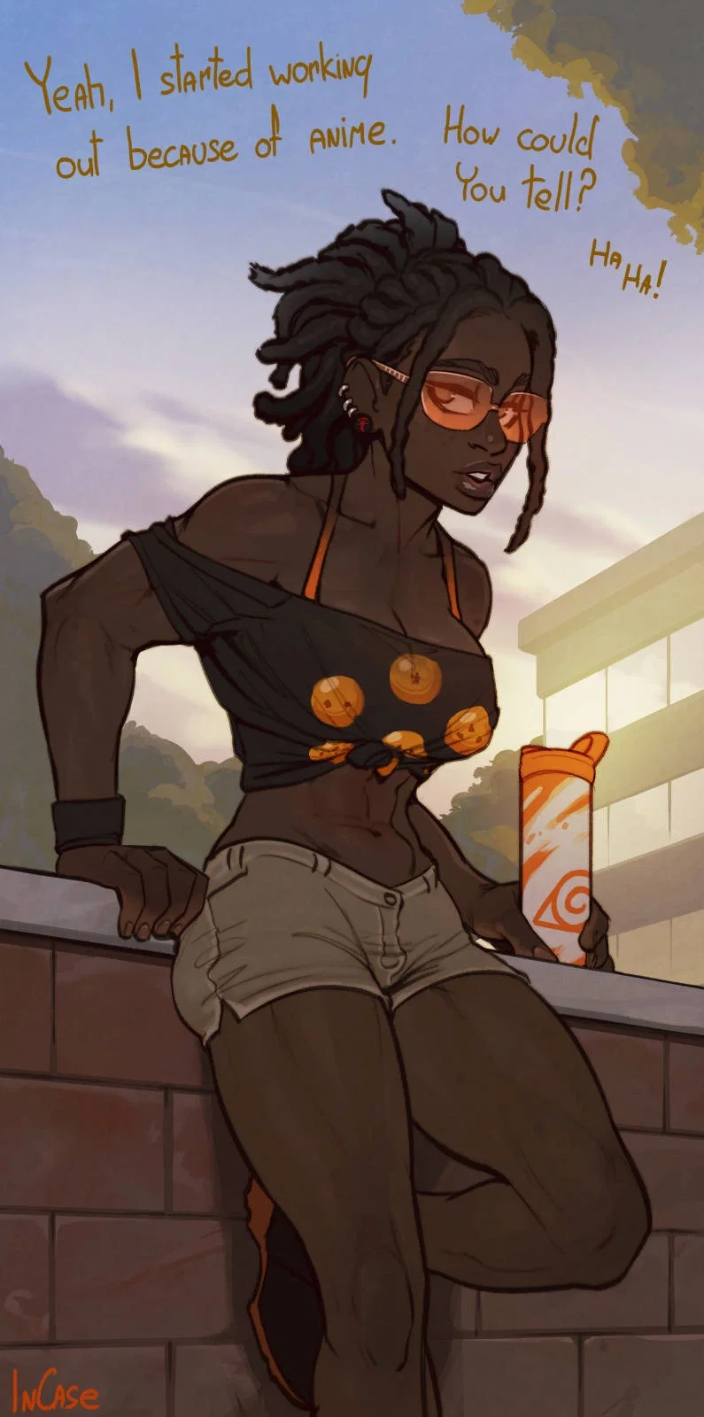 She Started Working Out Because Of Anime
