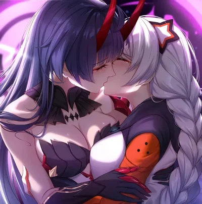 Kiana Kaslana and Raiden Mei