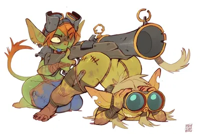 Hilda & Gina - Forest goblin duo