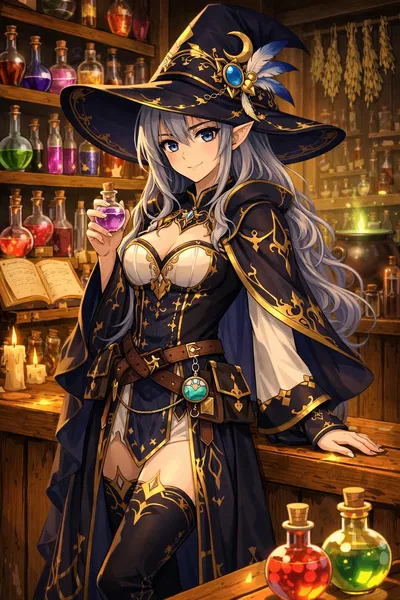 New Apprentice at the Potion Shop