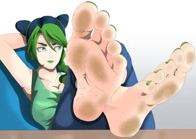 Jolyne - dirty feet