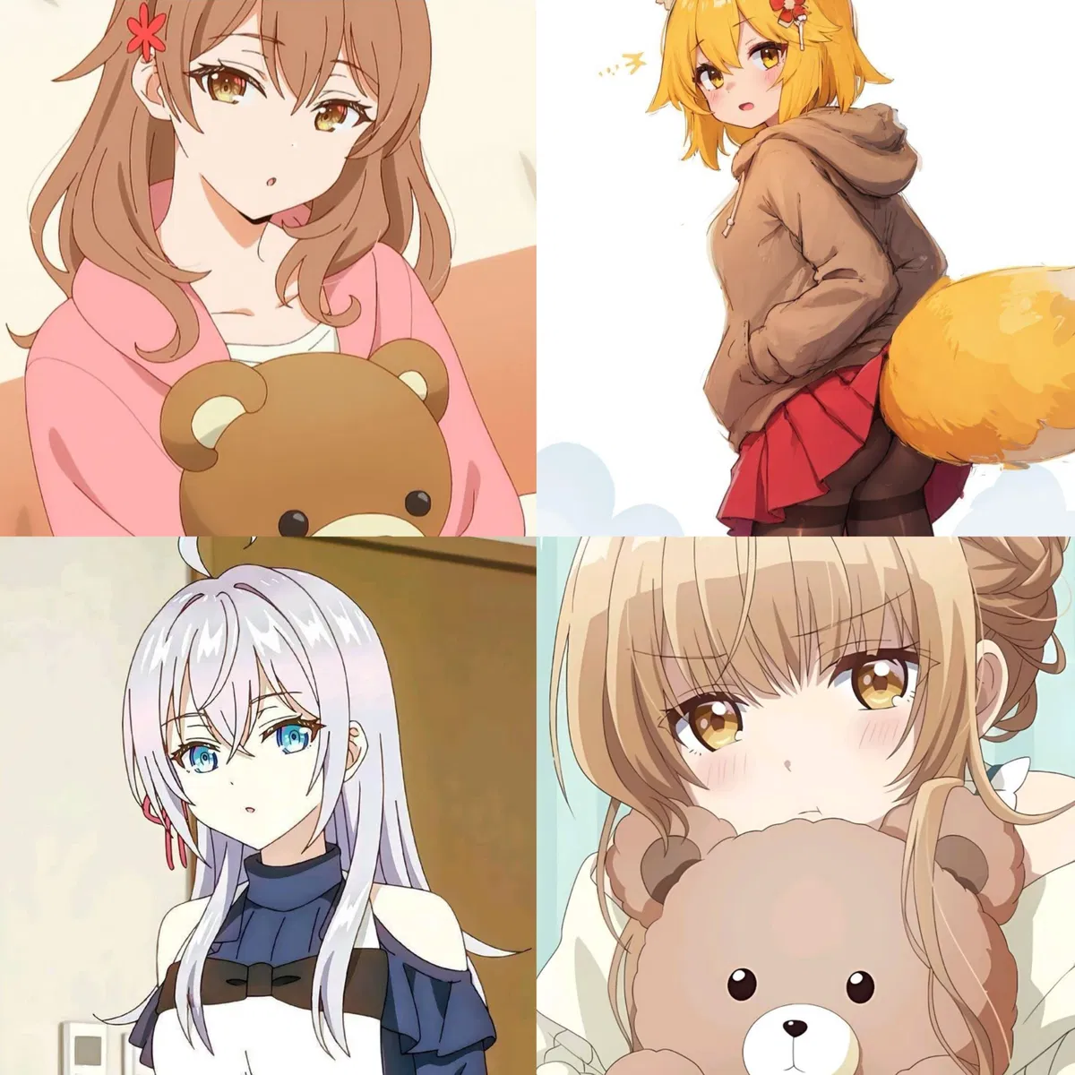 Masha, Mahiru, Alya and Senko-ready to take care of you! The Ultimate pampering gang!