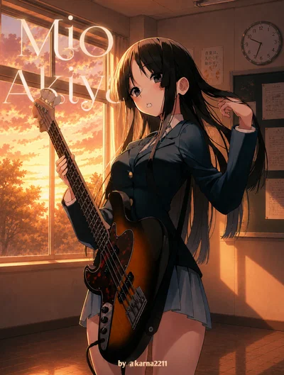 You're stuck with her | Mio Akiyama