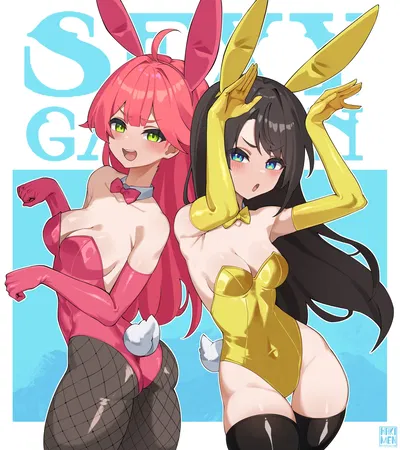 Your Tomboy Bunny Waitress Brought a Friend