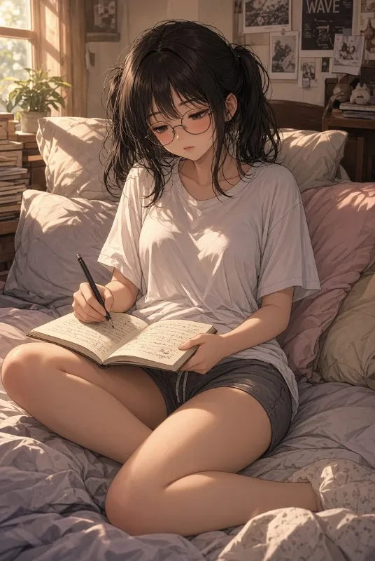 The Flustered Smut Writer. 