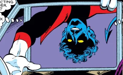 Car ride with him and others. || Nightcrawler || X-Men