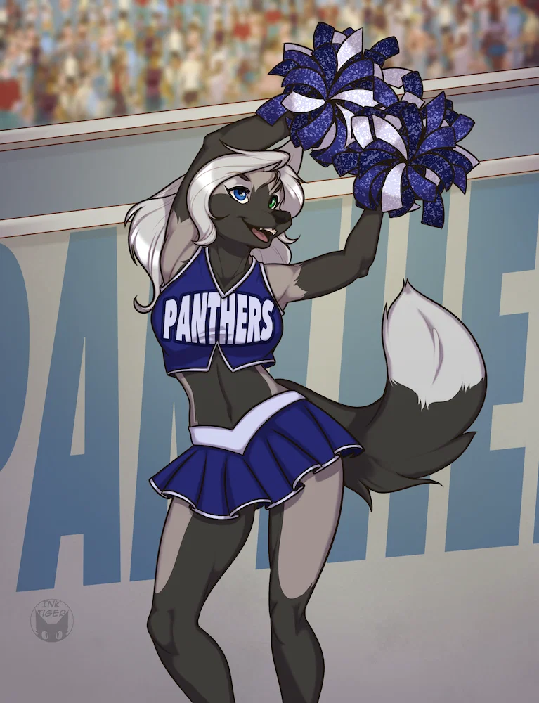 Dak Carson - College Cheerleader [inktiger]