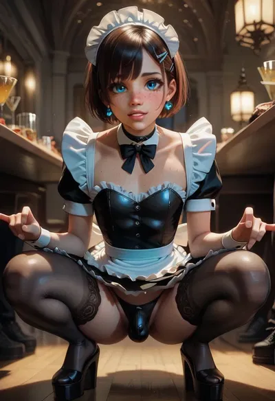 Maid's Shadowed Indulgence