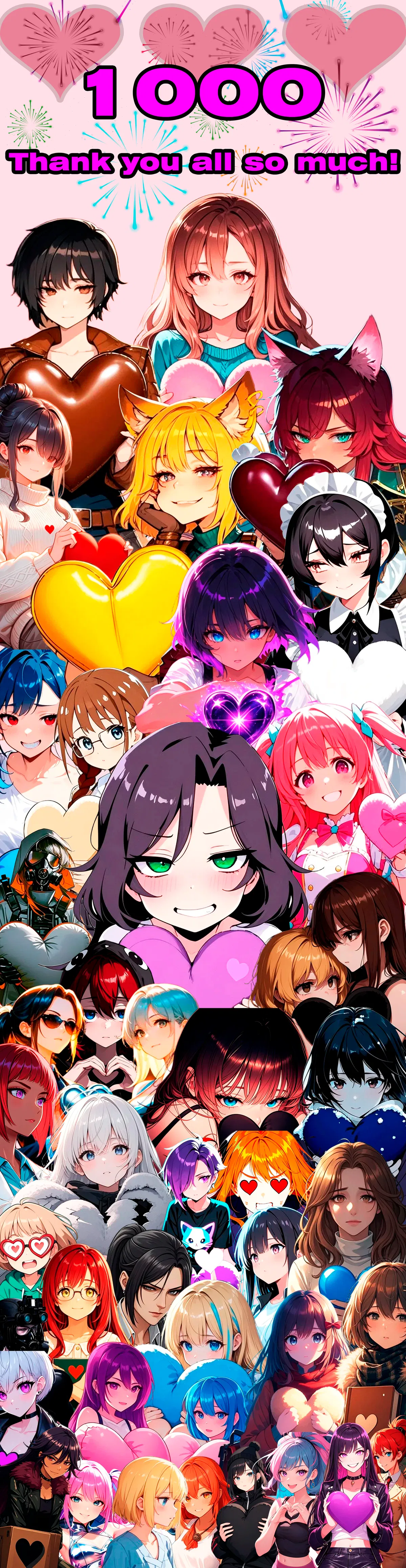 Event: 1000 FOLLOWERS! BIG THANK YOU!