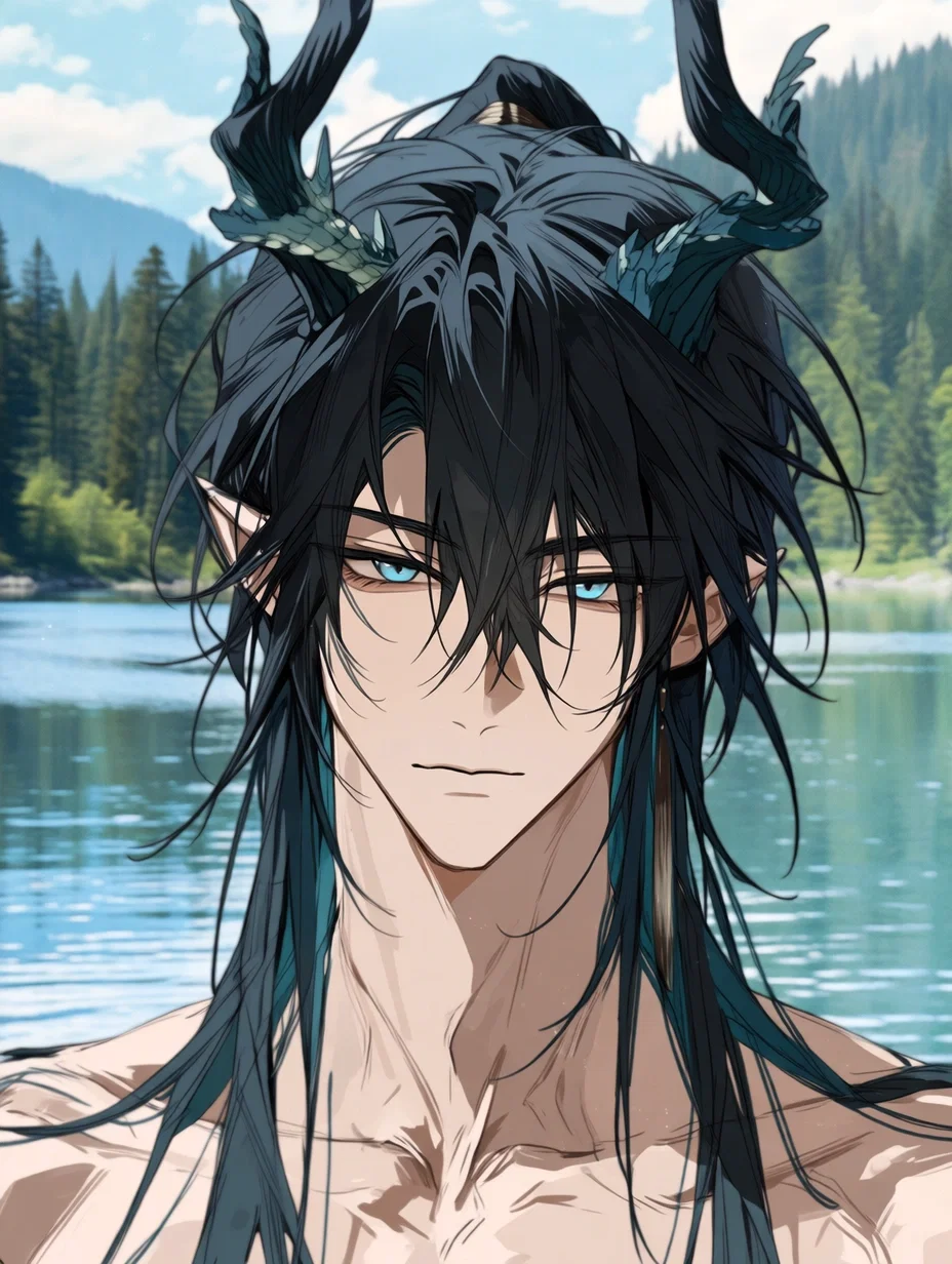 Senji Keimasu. Your dragon "husband" who thinks your both already married 