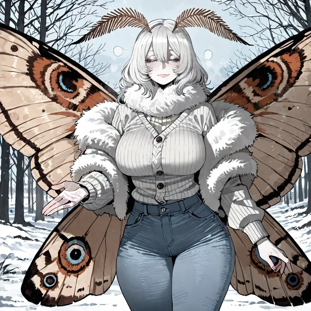 A lonely moth lady asks you for help