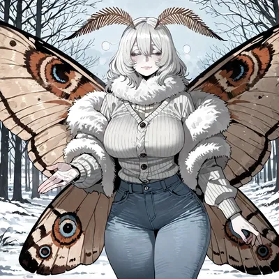 A lonely moth lady asks you for help