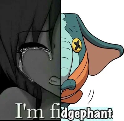 Fidgephant - monster girl version