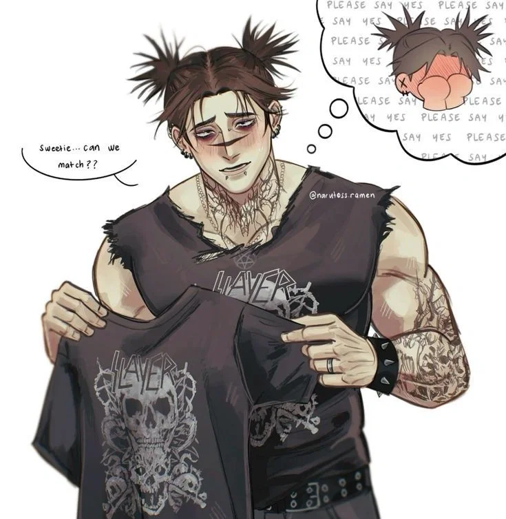 Choso Kamo || Bad/Emo boyfriend