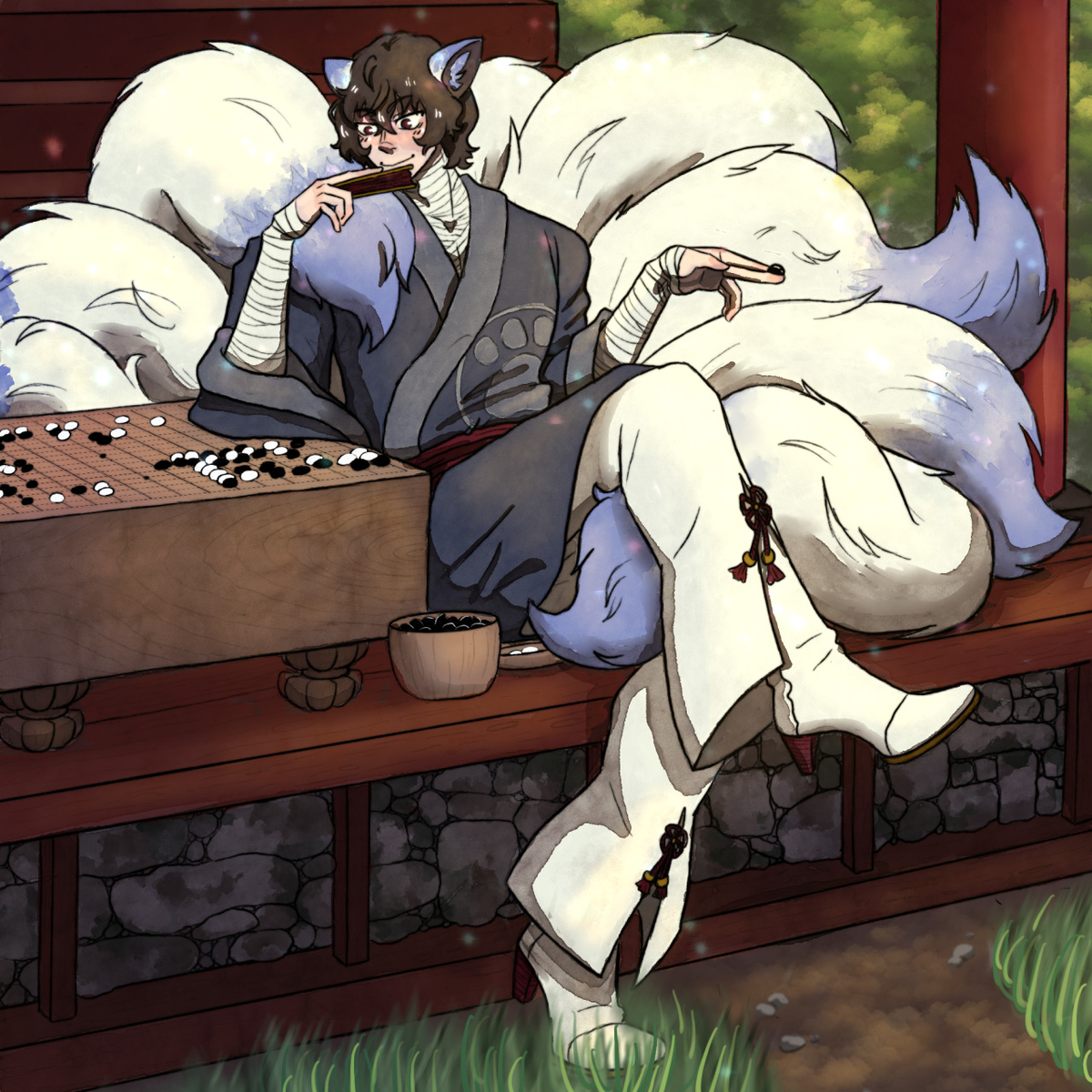 Kitsune!Osamu Dazai