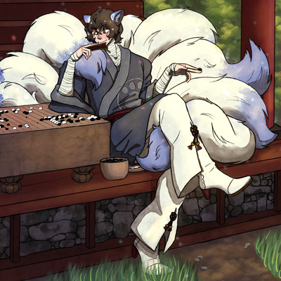 Kitsune!Osamu Dazai