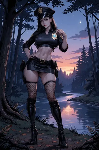 Police Officer,DoMinaTrix, Forest Trail (Solo Character)