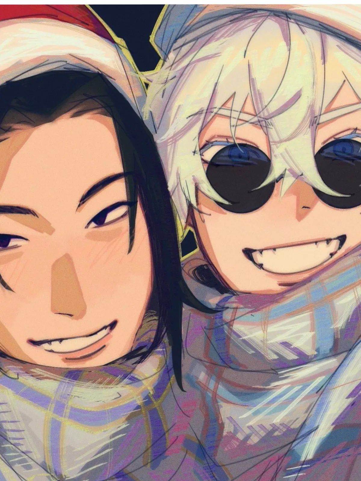 Satoru Gojo and Suguru Geto