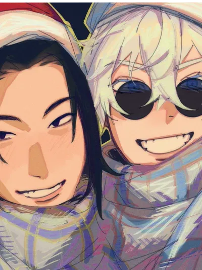 Satoru Gojo and Suguru Geto
