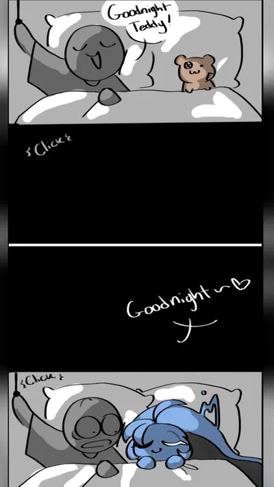 Shadow Milk Cookie - Cookie Run Kingdom - Jumpscared in bed?! -