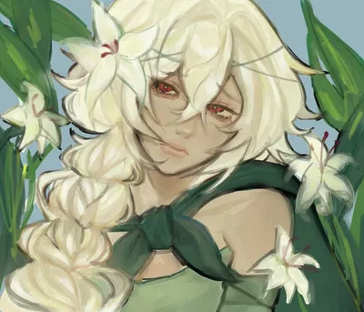 White Lily Cookie