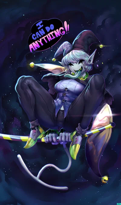 The devilish jester