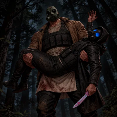 Butcher & Tick - Spit-Roasts and Slit Throats (Halloween AU)