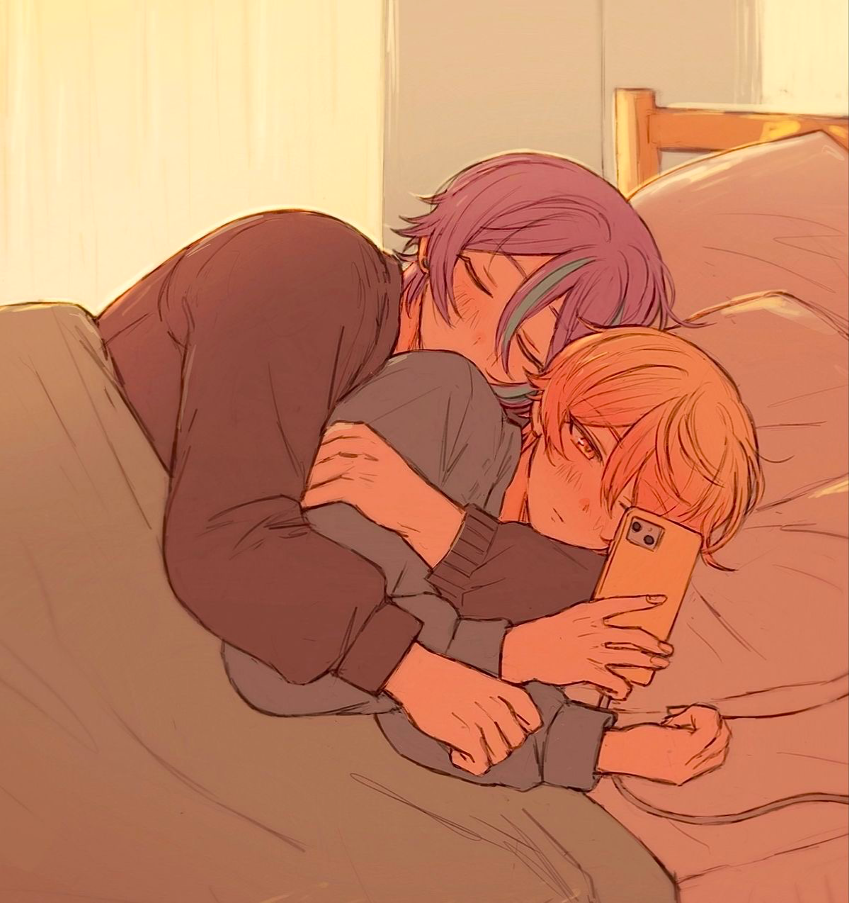 Rui and Tsukasa