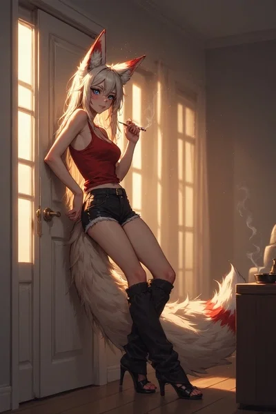 The Foxgirl next street | Amber J. Sanders