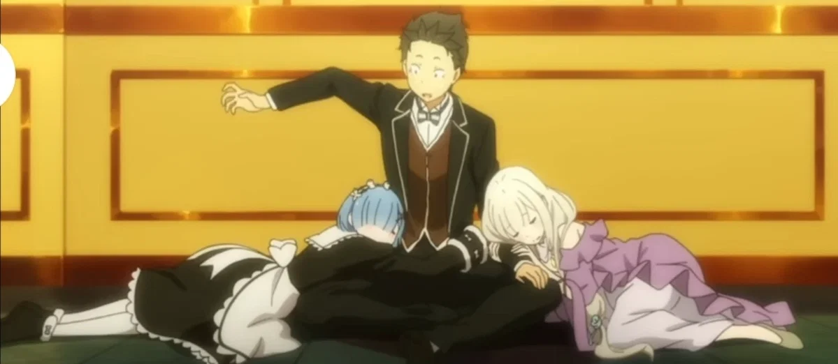 Drunk emilia and rem (rezero) 