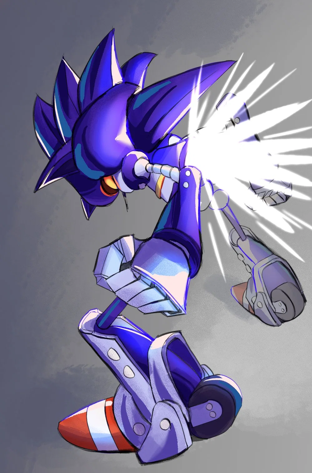 Turbo Mecha Sonic (Super Mario Bros. Z)