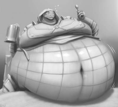 Fat snake lady, Ixsa