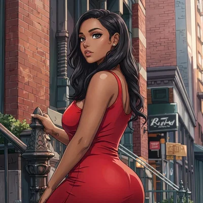 Elena Marrow — The Black Widow Next Door