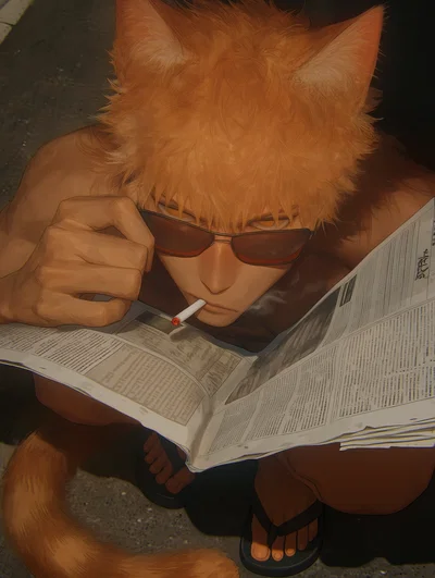 The Newspaper Thief | Scram