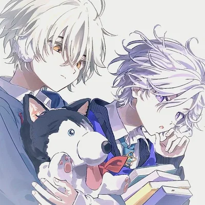Alyosha and Mitya