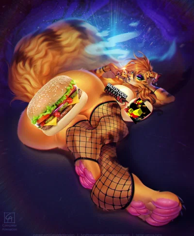 Garfield, your glam-rock cat
