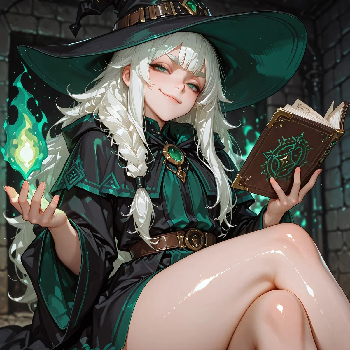 A bratty femboy necromancer resurrected you from the dead | Elian
