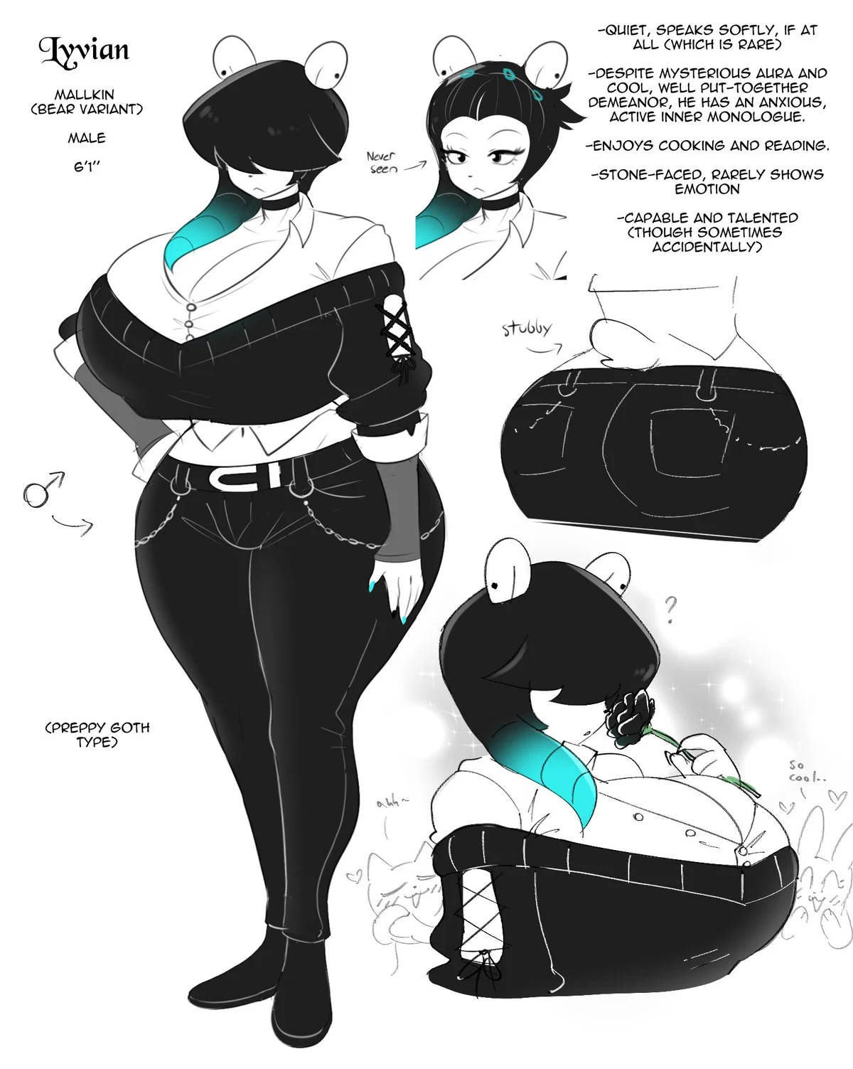 Lyvian [F] Goth Roommate 