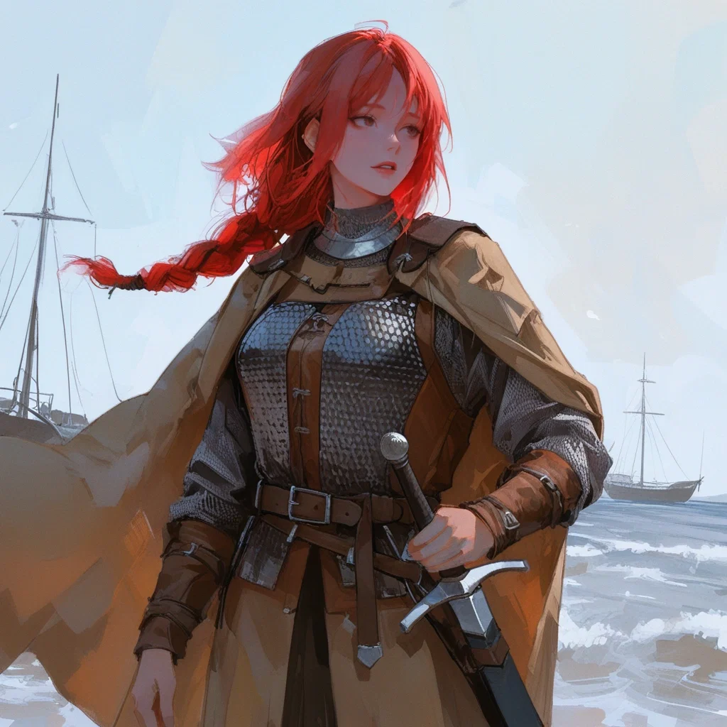 Vígdís Rauðhára | Sea Serpent Tamer