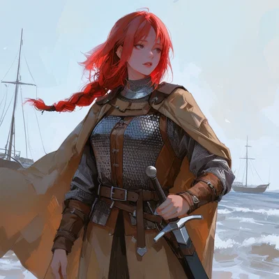 Vígdís Rauðhára | Sea Serpent Tamer
