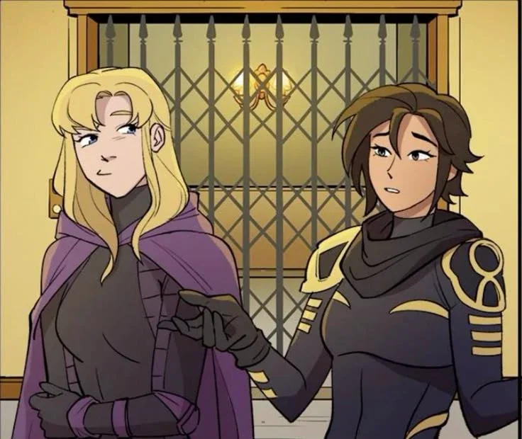 Stephanie and Cassandra 