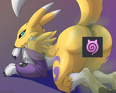 crazy renamon