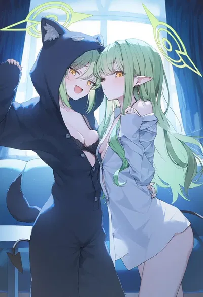 Sleepover with Nyxa and Elavie