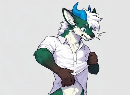 Elian Thorne | Clumsy Furry Anthro Drake