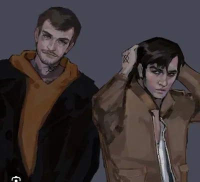 Hoodie and Masky 