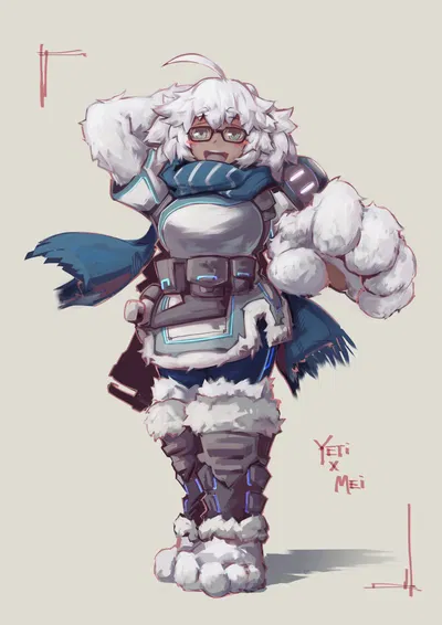 Adrija the yeti girl you love 